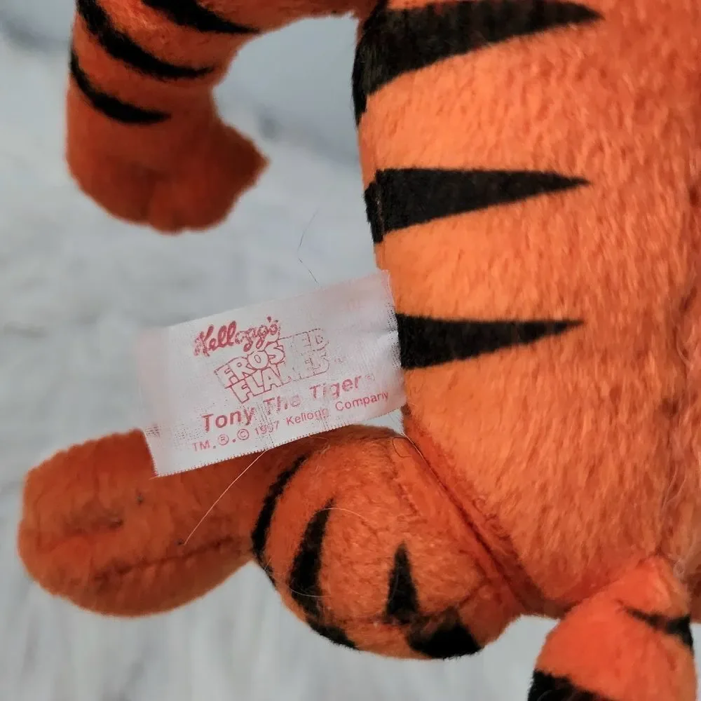 Vintage Tony the Tiger Plush Kelloggs 1993 Kids Cereal 90s